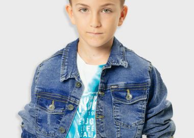 Λεπτό τζην μπουφάν για αγόρι | ΜΠΛΕ ΤΖΗΝ - Energiers - 